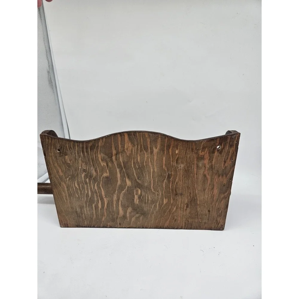 Vintage Cottagecore Wooden Shelf And Hand Towel Hanger Handmade